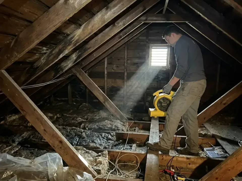 attic-water-damage-drying-proc-007 — frequently asked questions, Emergency Water Extraction & 24/7 Flood Response in Scarsda…